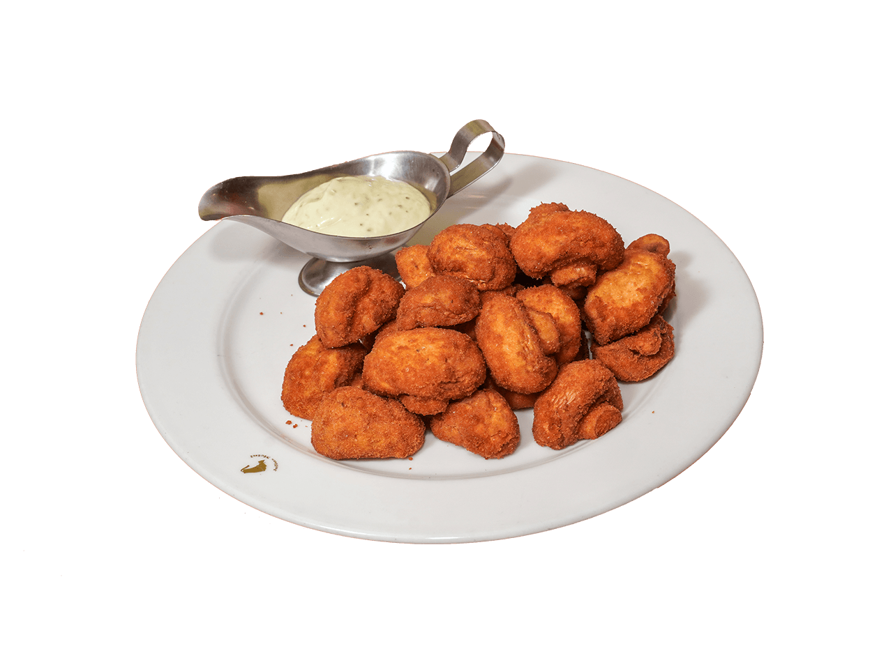 Gebackene Champignons