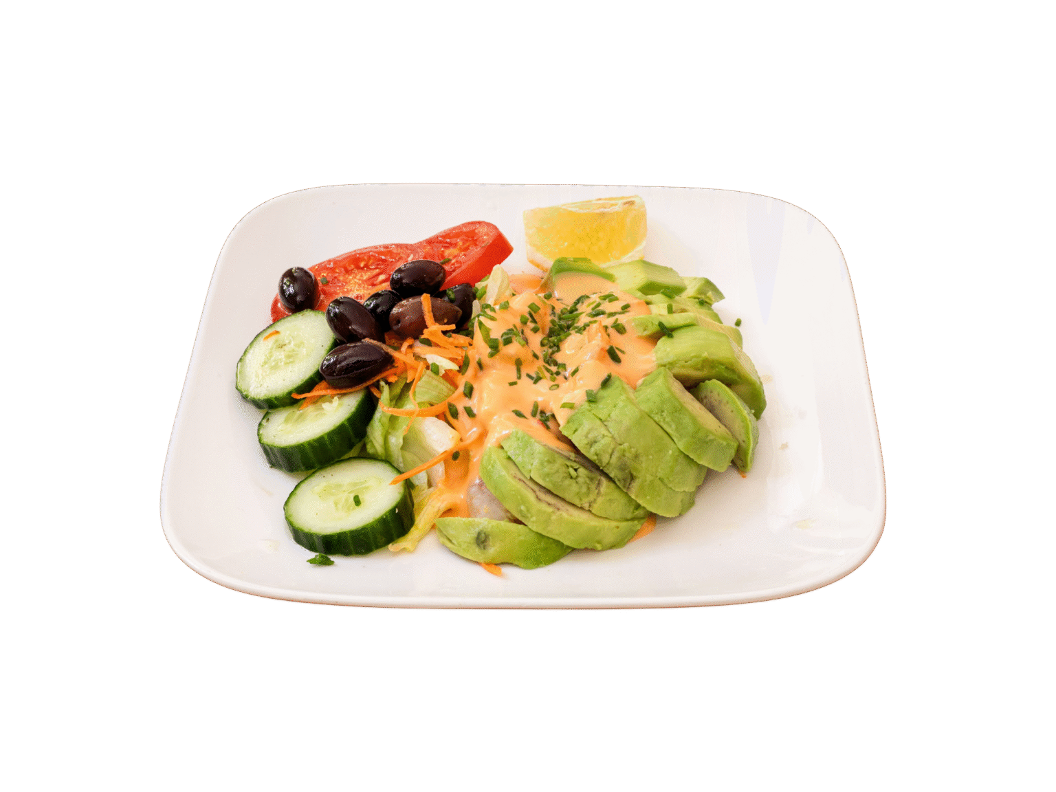 Avocado mit Shrimps