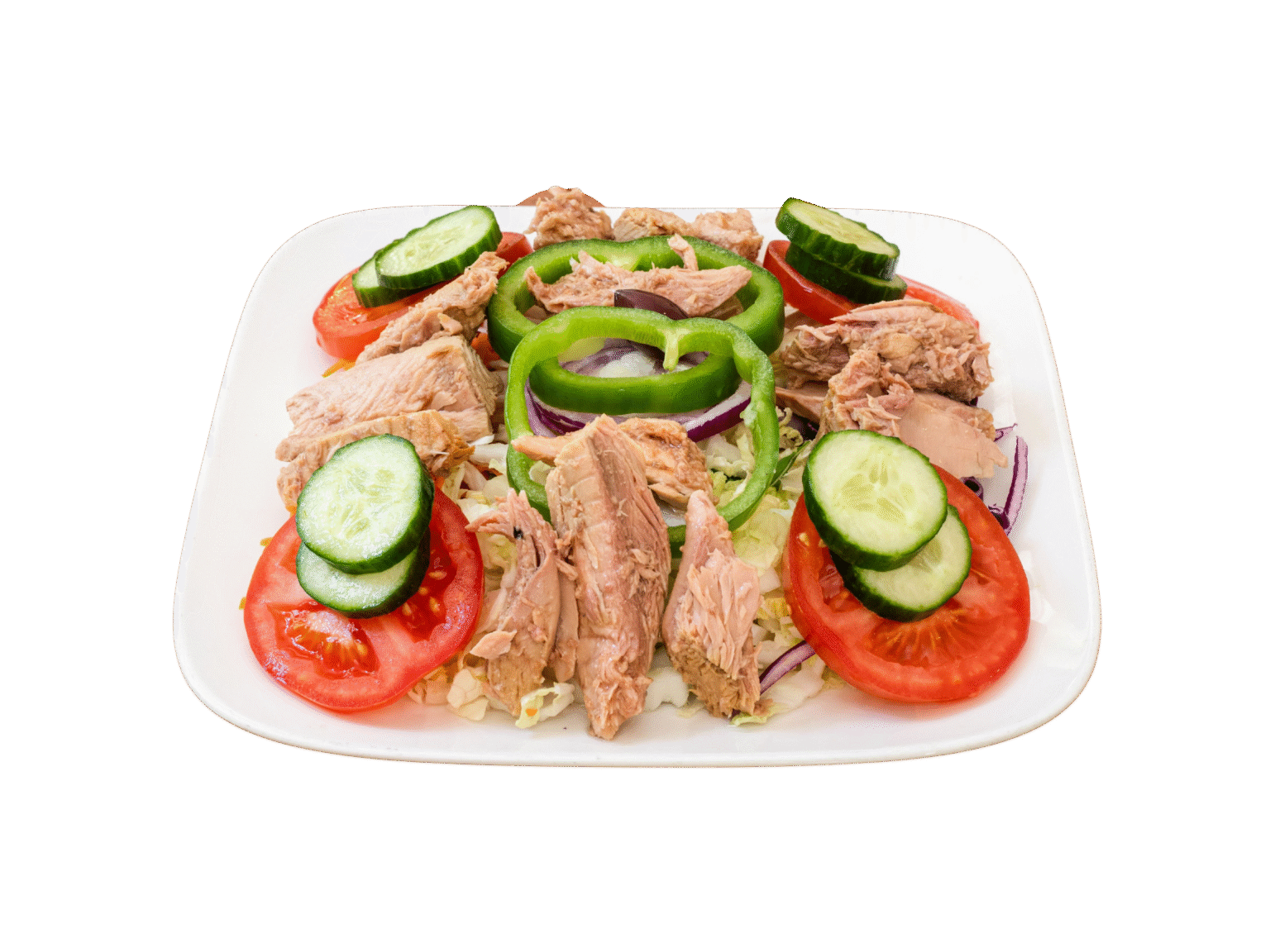 Gemischter Salat mit Thunfisch